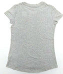 Champion Girls' T-shirt High Low Classic Pullover Short Sleeve Crew Neck Top
