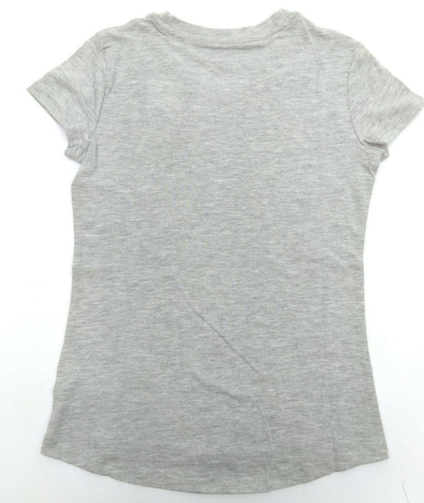 Champion Girls' T-shirt High Low Classic Pullover Short Sleeve Crew Neck Top