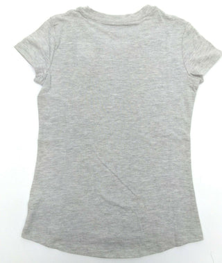 Champion Girls' T-shirt High Low Classic Pullover Short Sleeve Crew Neck Top