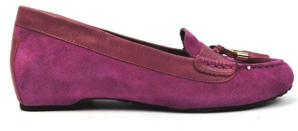 Dr Weil Women's Loafers Casual Suede Slip On Shoes 85 Florence Pink Size 7 New