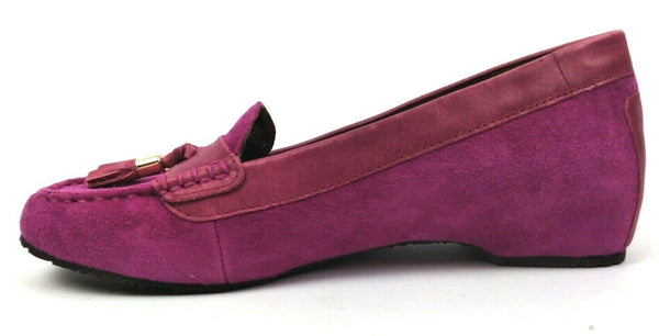 Dr Weil Women's Loafers Casual Suede Slip On Shoes 85 Florence Pink Size 7 New