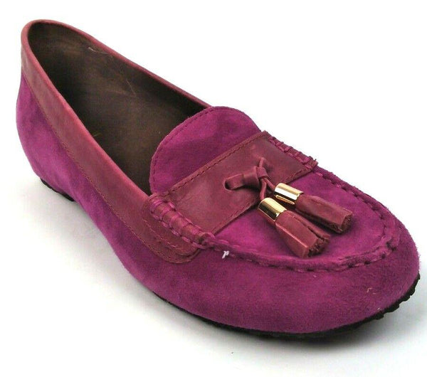 Dr Weil Women's Loafers Casual Suede Slip On Shoes 85 Florence Pink Size 7 New