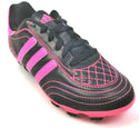 Adidas Kid's Football Shoes Goletto III Sparkle TRX FG Black Pink Size 1.5