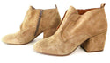 Franco Sarto Women's Boots Alfie Sandstone Leather Bootie Size 10 Medium