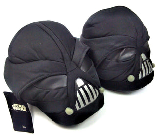 Star Wars Darth Vader Men's Plush Slippers Black Medium 8-9