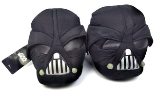 Star Wars Darth Vader Men's Plush Slippers Black Medium 8-9