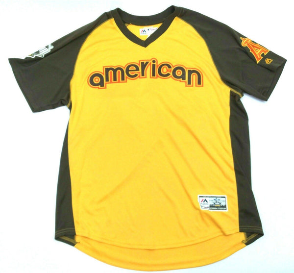 Majestic Men's Jersey MLB Angels Mike Trout 27 All Star American