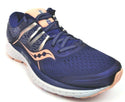 Saucony Women's Running Shoes Omni ISO Lace Up Navy Blush White Size 5 New