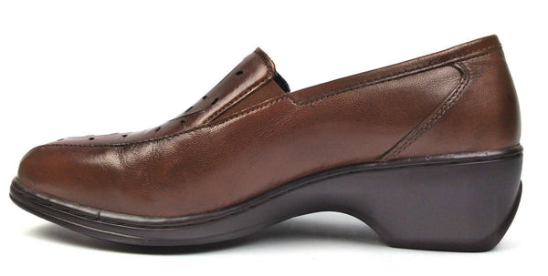 Aravon By New Balance Women's Loafers Kiley Leather Slip On Shoe New in Box