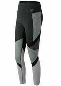 New Balance Women's Tights High Rise Transform Pocket Studio Workout Grey XS