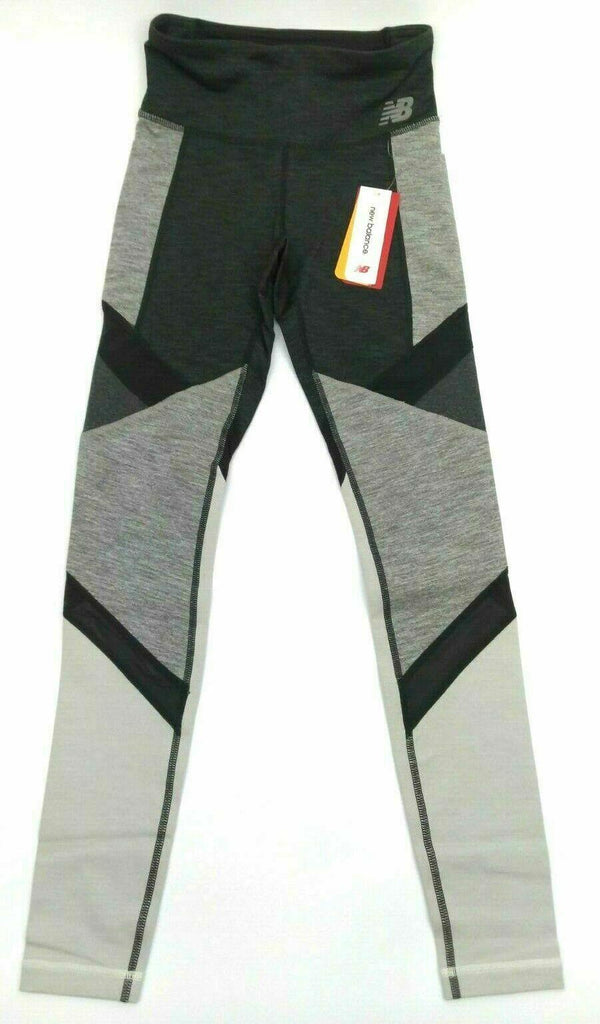 New Balance Women's Tights High Rise Transform Pocket Studio Workout Grey XS