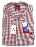 Antigua Men's Dress Shirt Associate Button Down Long Sleeve Checked XL New