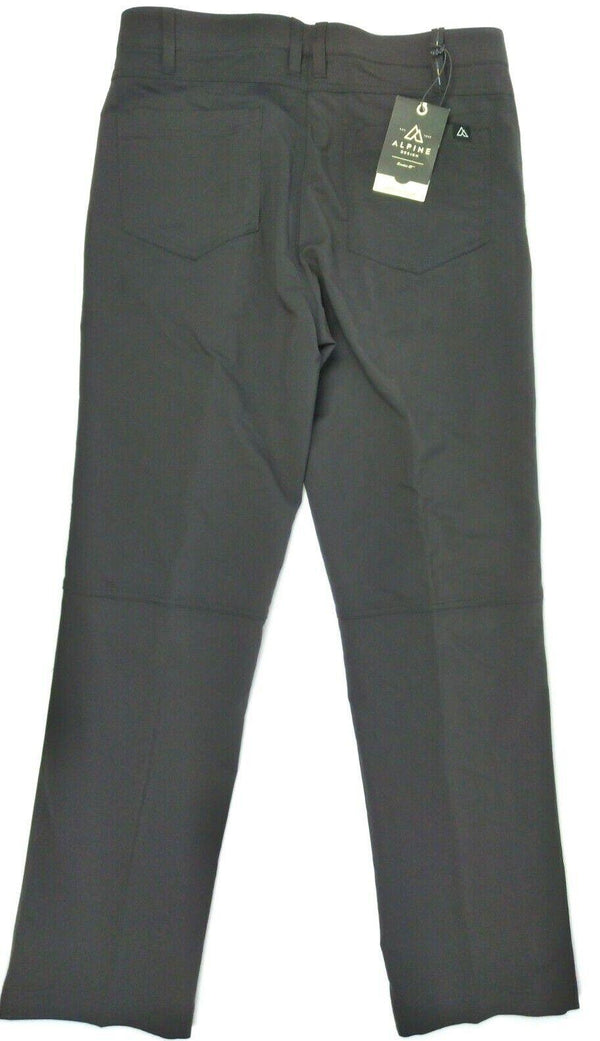 Alpine Design Men's Pants Trail Head Tech Charcoal Brown - Size 40"