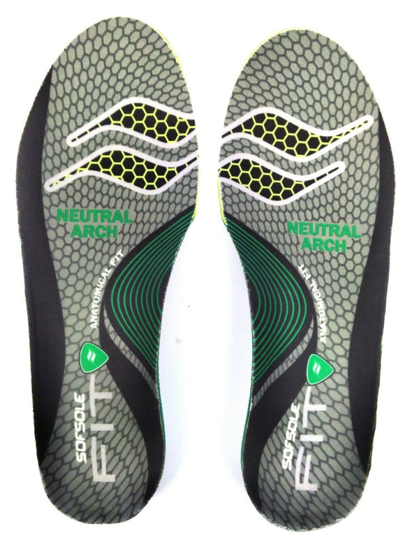 Sof Shoe Insert Sole Insoles Unisex FIT Support Full-Length Foam Size 5-6