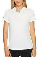 Skechers Women's Polo Shirt Pitch Short Sleeve  Moisture Wicking White Size XL