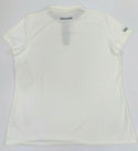 Skechers Women's Polo Shirt Pitch Short Sleeve  Moisture Wicking White Size XL