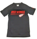 Men's T-Shirt NHL Detroit Red Wings Pro Prime Short Sleeve Crew Neck Black Small