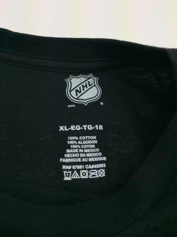 Penguins Hockey T-Shirt NHL Youth Short Sleeved #19 Black X-Large New