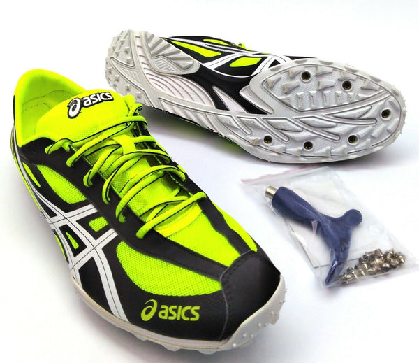 Asics Men's Running Shoes Hyper XC Lightweight Electric Lemon White Onyx New