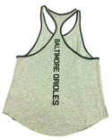 Women's Baseball Tank Top Nike Baltimore Orioles Sleeveless Vest Grey