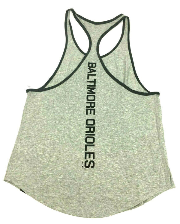 Women's Baseball Tank Top Nike Baltimore Orioles Sleeveless Vest Grey