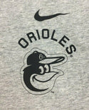 Women's Baseball Tank Top Nike Baltimore Orioles Sleeveless Vest Grey