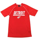 NHL Fanatics Men's T-Shirt Detroit Red Wings Mission Crew neck Tee Red Small