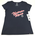 Washington Wizards '47 Women's Tee Navy Short Sleeved V-Neck - Large