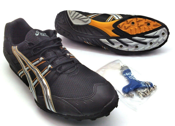 Asics Men’s Running Shoes Spikes Hyper-XC Lightweight Lace Up New in Box