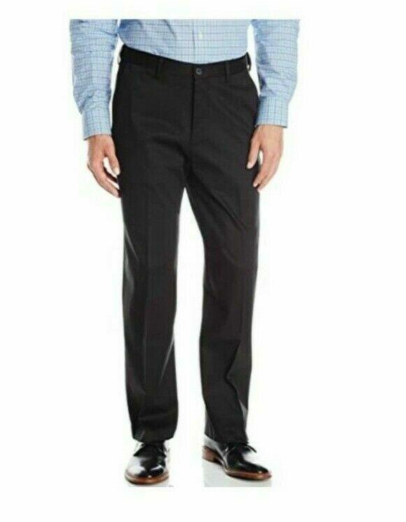 Haggar Men's Waist Pants Classic Fit Non Iron Wrinkle Free Hidden Comfort