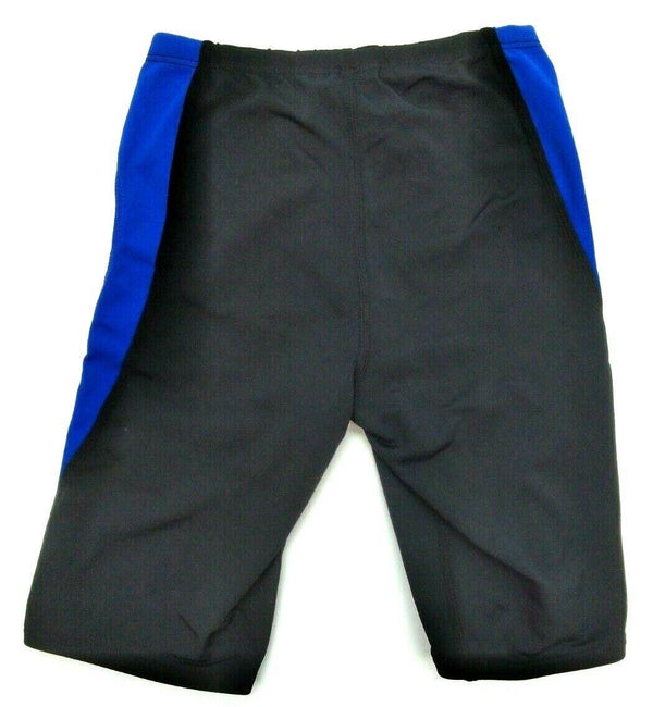 Dolfin Men's Swimwear Chloroban Color Block Jammer Costume Black Size 22