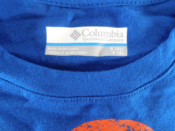 Columbia Youth's Top Baselayer CSC Bear N' Fish Long Sleeve Round Neck Blue S
