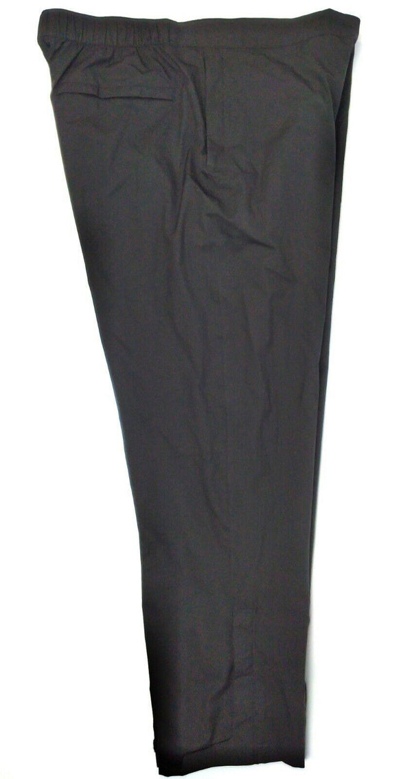 Walter Hagen Men's Golf Pants 11 Majors Flat Front Rain Pants Black XXL New