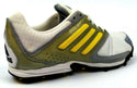 Adidas Men's Track and Field Cleated Running Shoes Neptune XS Gray Yellow Size 5