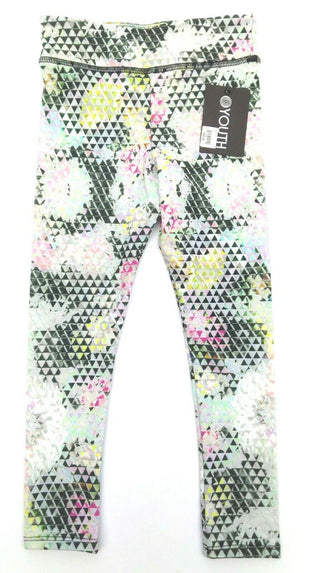 Girls' Leggings Onzie Graphic Fitted Full Length Tights Size 4/5 Youth New