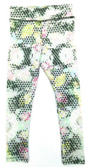 Girls' Leggings Onzie Graphic Fitted Full Length Tights Size 4/5 Youth New