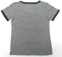Touch by Alyssa Milano Women's T-Shirt Michigan Wolverines Sequin Grey Small
