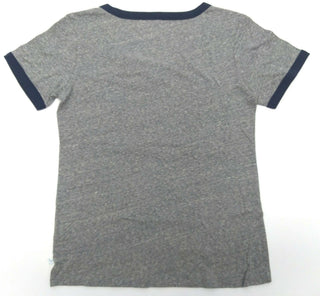 Touch by Alyssa Milano Women's T-Shirt Michigan Wolverines Sequin Grey Small