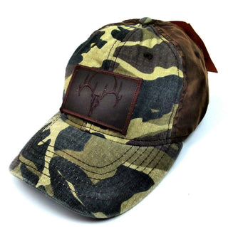Field & Stream Men's Cap Camouflage Waxed Patch Adjustable Strap Camo One Size