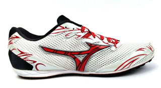 Mizuno Men's Running Shoes Track and Field Tempo LD Round Toe White Red Black