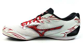 Mizuno Men's Running Shoes Track and Field Tempo LD Round Toe White Red Black