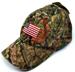 Field & Stream Men's Cap Mossy Oak Snapback Americana Camo One Size