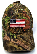 Field & Stream Men's Cap Mossy Oak Snapback Americana Camo One Size