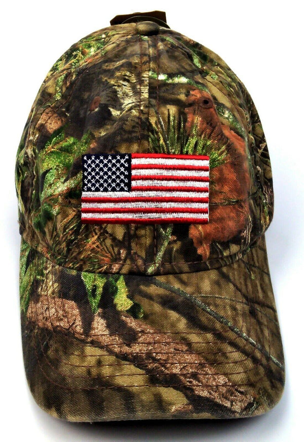 Field & Stream Men's Cap Mossy Oak Snapback Americana Camo One Size