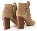 Jessica Simpson Women's Ankle Boots Open Toe Keris Totally Taupe Size 10
