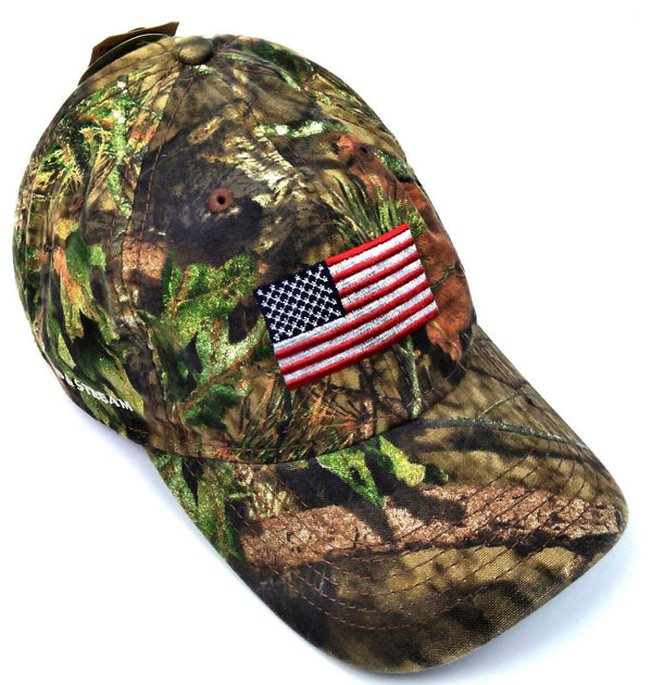 Field & Stream Men's Cap Mossy Oak Snapback Americana Camo One Size