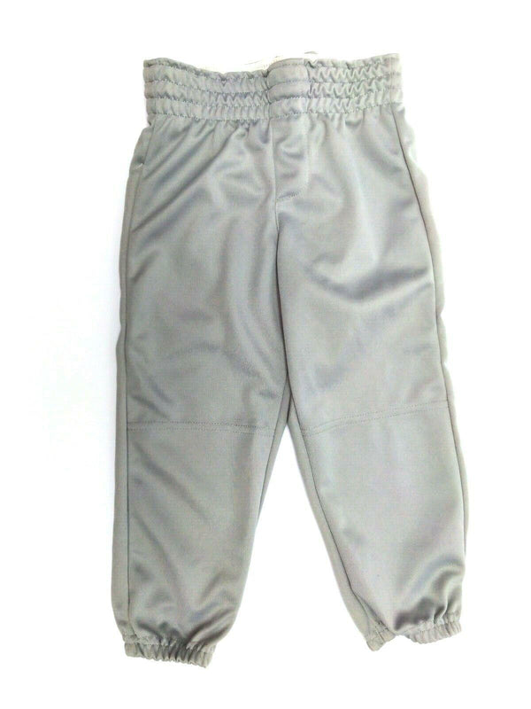 Alleson Unisex Youth Baseball Softball Pants Athletics Pull Up Grey