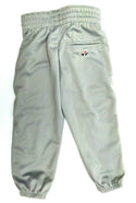 Alleson Unisex Youth Baseball Softball Pants Athletics Pull Up Grey