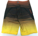 O'Neill Boy's Board Shorts Mysto Adjustable Tie Waistband Superfreak Ombre New