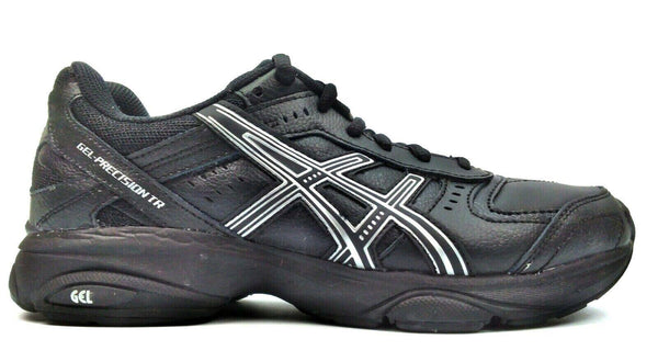 ASICS Women's Cross Training Shoes GEL-Precision TR Sneakers Black Silver New